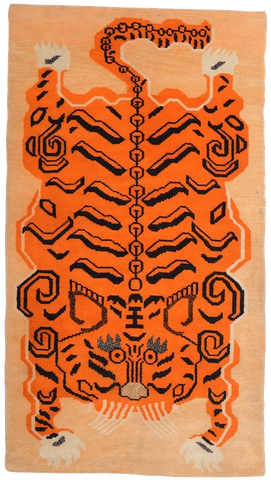 洋書 The Tiger Rugs of Tibet 20250219_JADE.