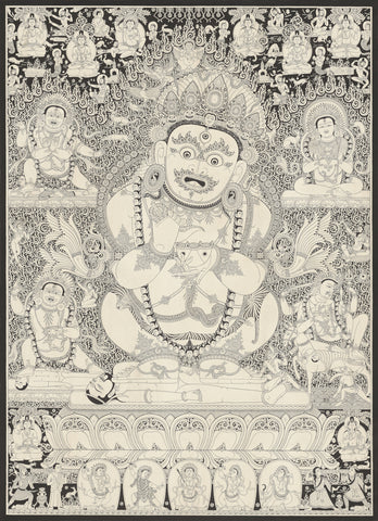 Fine Art, Buddhist and Hindu Thangka Paintings
