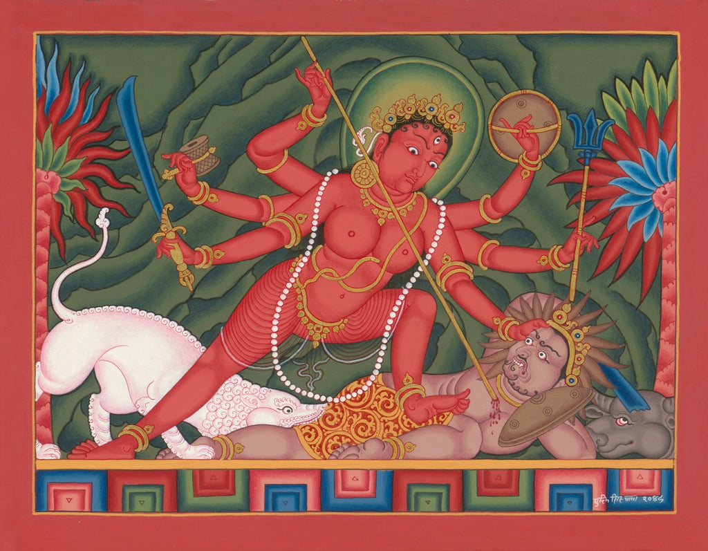 Durga by Mukti Singh Thapa (Original Only)