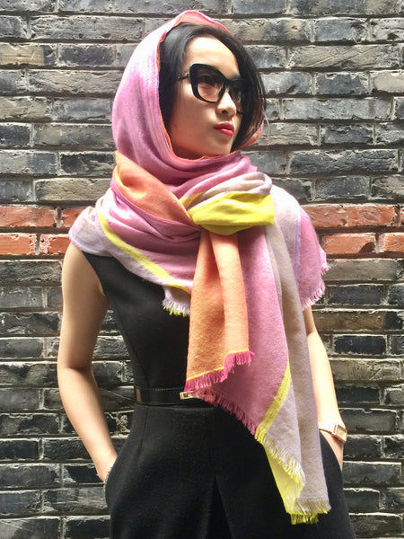 Moonlight Pashmina Shawl (Various Colors with Shimmering Gold backside)